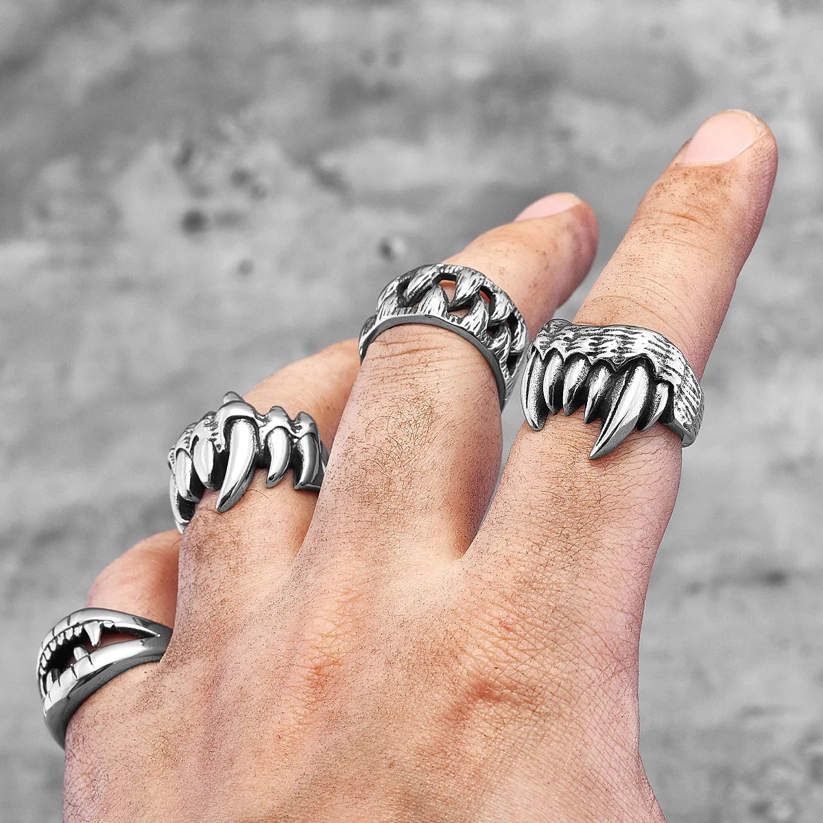 PENDRA Demon Monster Beast Ring