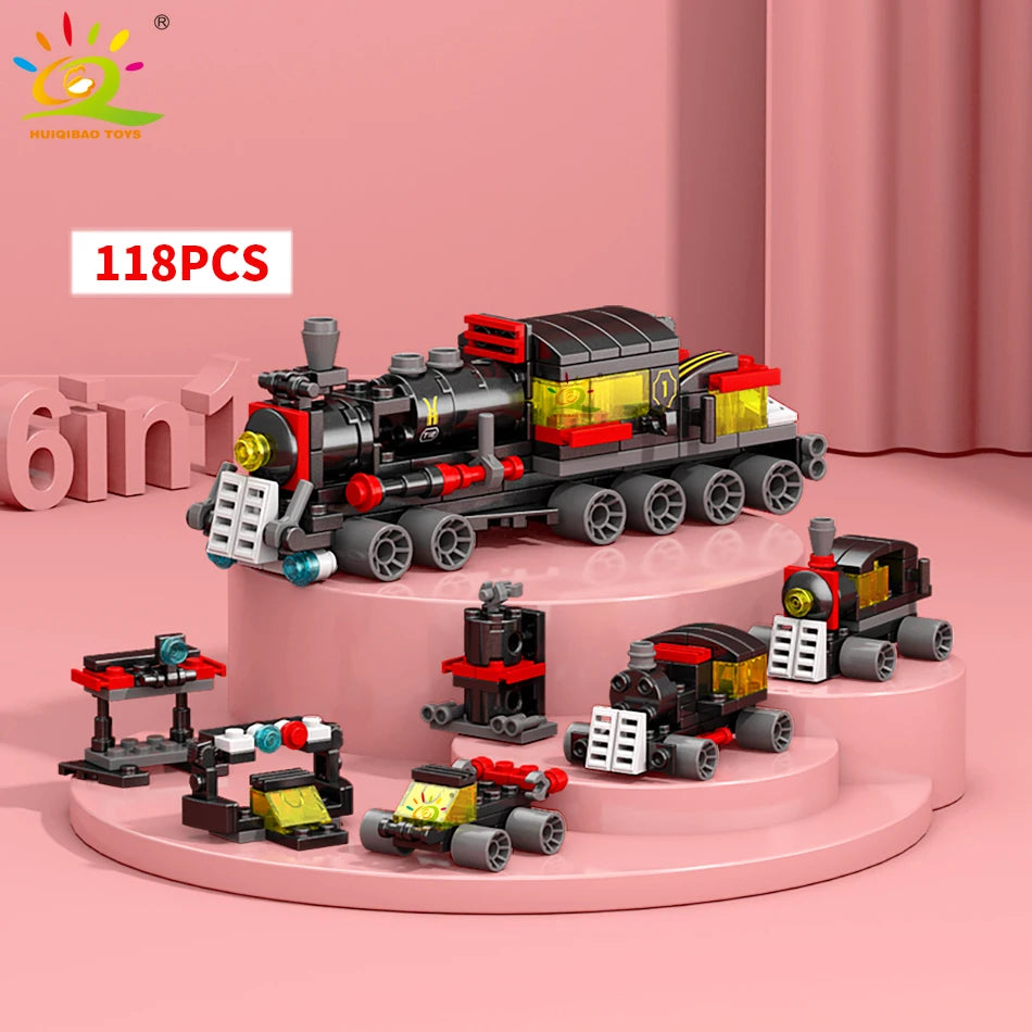 PENDRA Engineering Police Tank Building Set