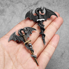 PENDRA Dragon Slaying Sword Steel Necklace
