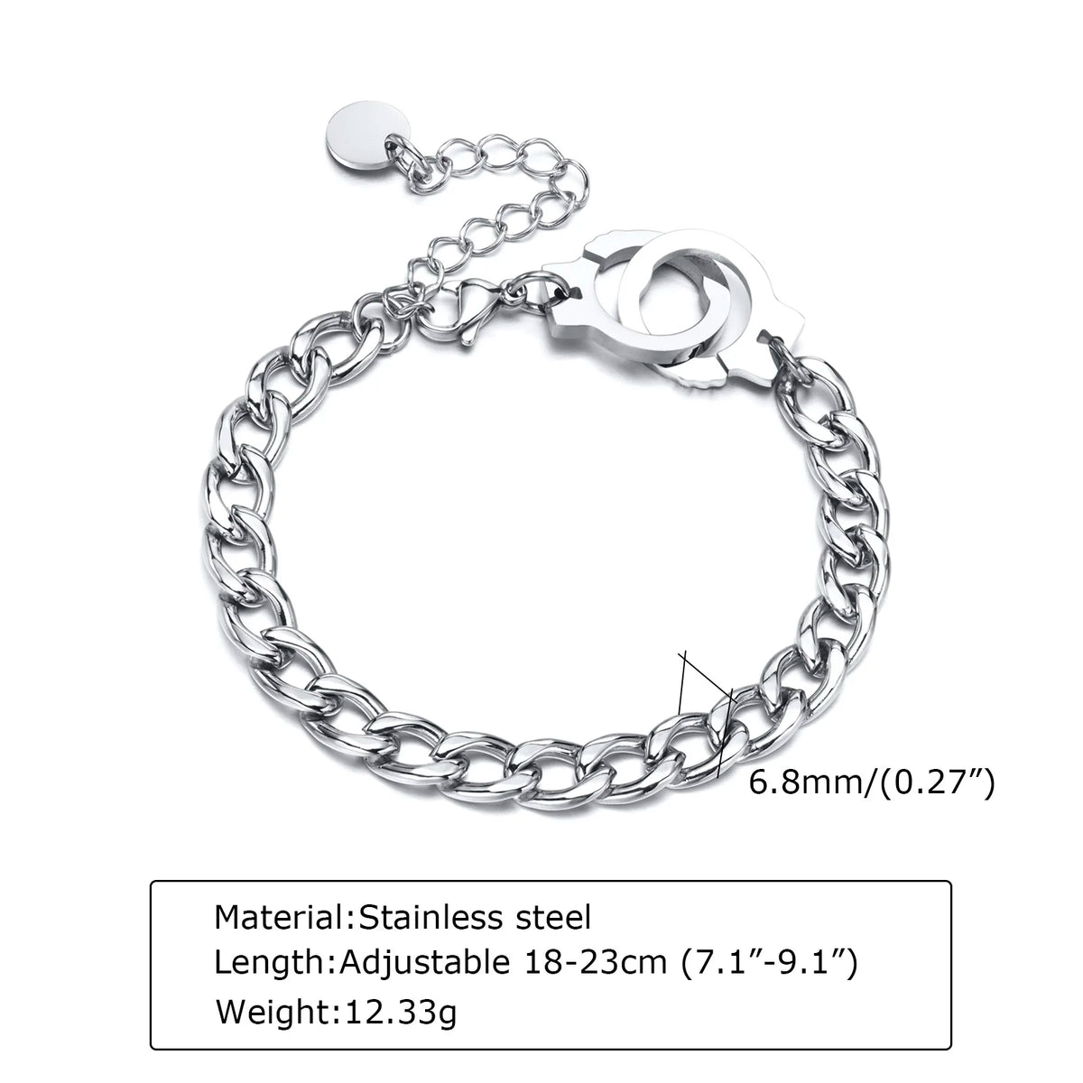 PENDRA Handcuff Chunky Bracelet