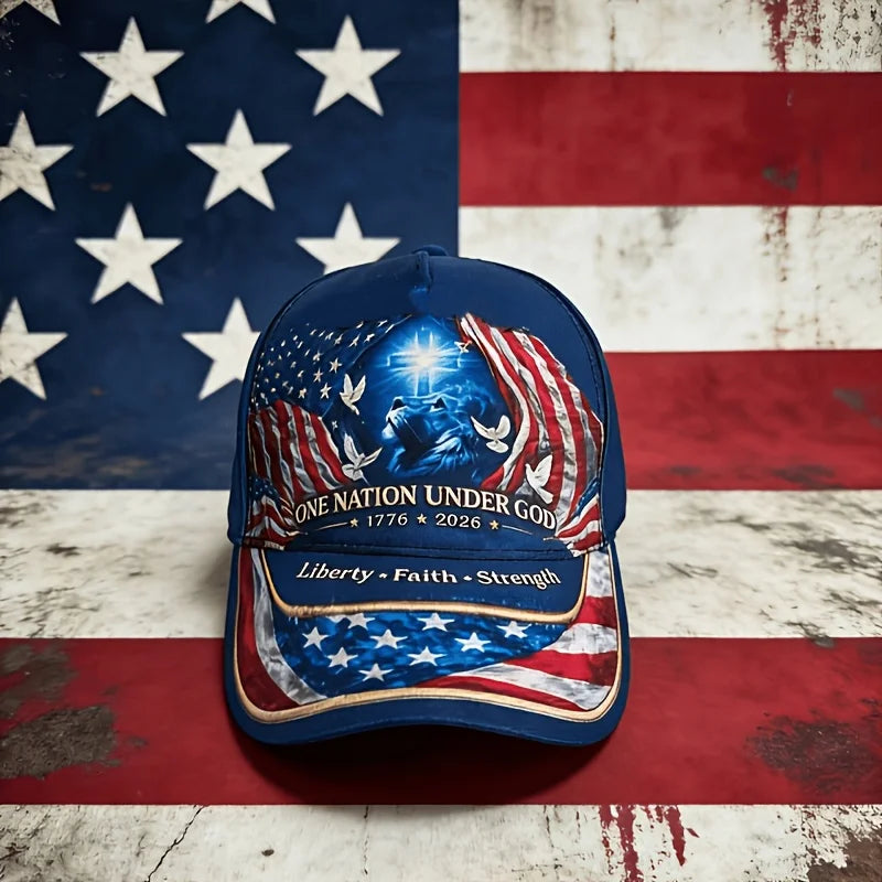PENDRA Patriotic Baseball Celebrating Cap
