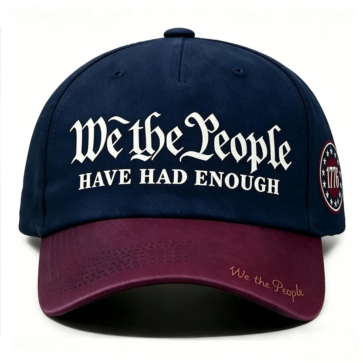 We The People Hat for Men Women We The People Had Enough Patriotic Baseball Cap Freedom USA Hat