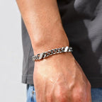 PENDRA Cuban Silver Link Bracelet