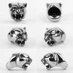 PENDRA Leopard Animal Punk Ring