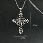 PENDRA Crossshine Gold and Silver Cross Pendant Necklace