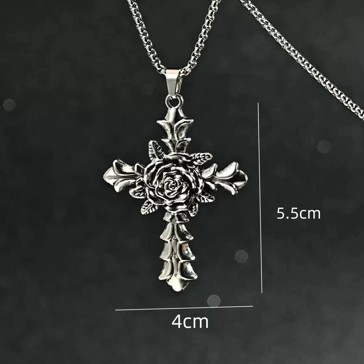 PENDRA Crossshine Gold and Silver Cross Pendant Necklace