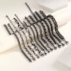 Retro Chain Bracelets for Men Boys,,Vintage Antique Stainless Steel Link Wristband,Classic Punk Jewelry Gifts