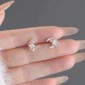PENDRA Sterling Silver Studs Earrings