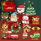 PENDRA Elk Deer Santa Building Set