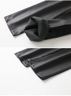PENDRA Waist Straight Leg Elastic Pants