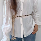 PENDRA Noraine Boho Braided Belt