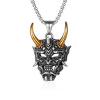 PENDRA Maskskull Gothic Mask Skull Pendant