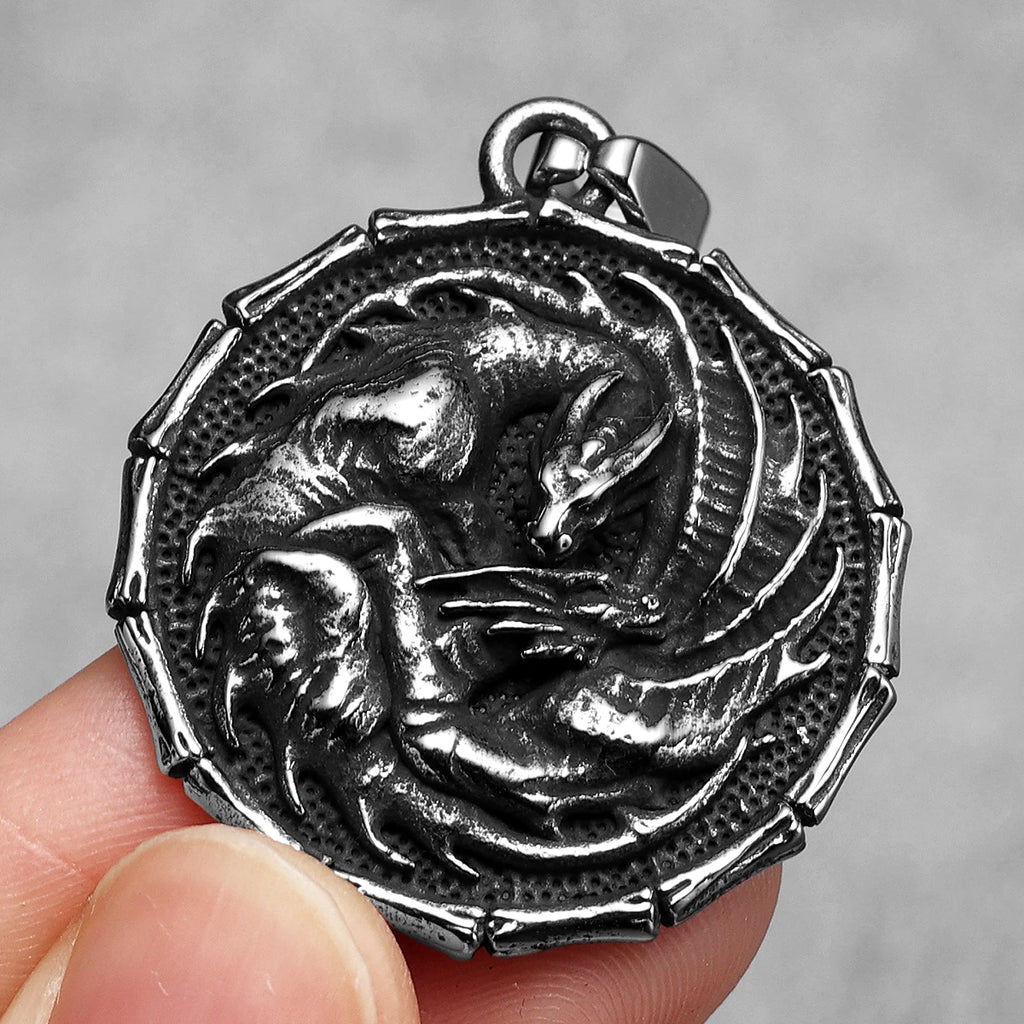 PENDRA Uliessa Dragon Motif Necklace