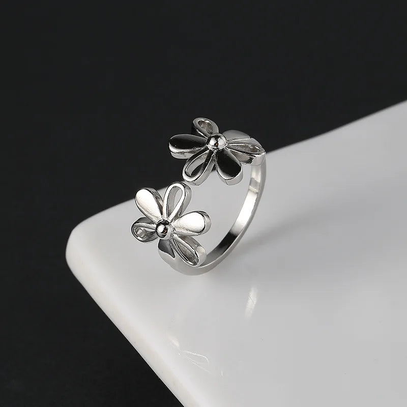 PENDRA Sterling Silver 2 Ring