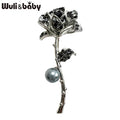 PENDRA Rosalia Rose Flower Brooch