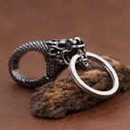 PENDRA Dragonkey 316L Stainless Steel Dragon Keychain