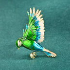 PENDRA Lovely Hummingbird Brooch