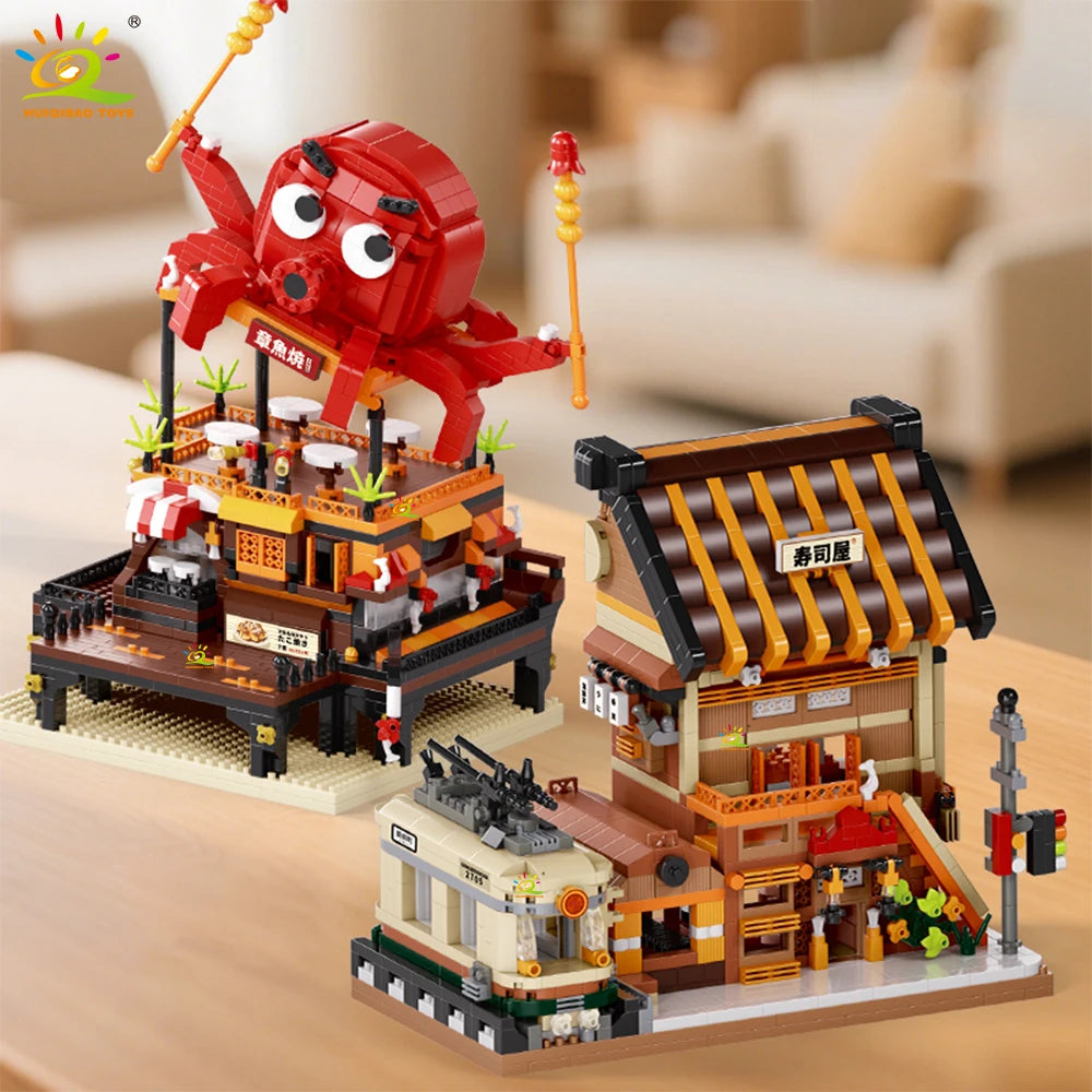 PENDRA Japan Sushi Micro Building Set