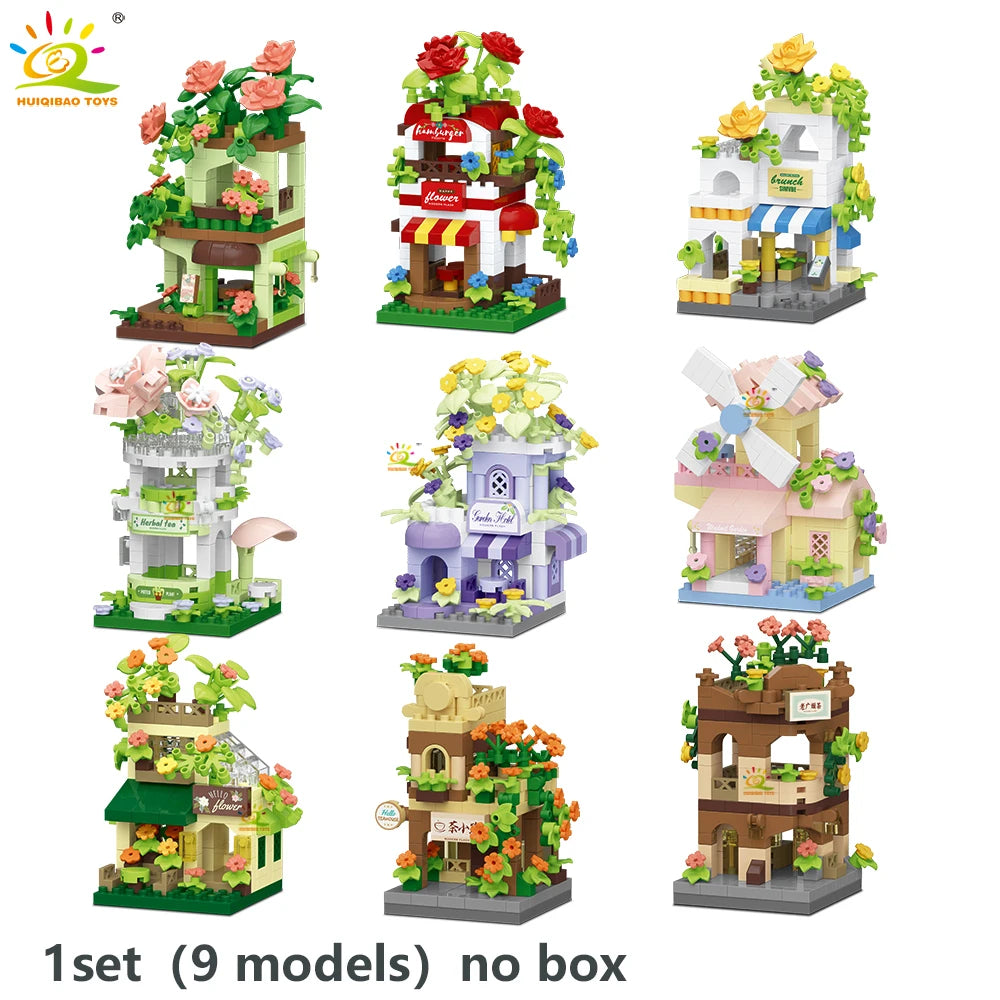 PENDRA Cute Store Micro Building Set