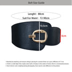 PENDRA Koraessa Leather Black Punk Corset Belt