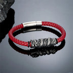 PENDRA Dragon Vintage Leather Bracelet
