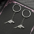 Fashion Revolver Hiphop Earrings For Women Men Stainless Steel Silver Color Punk Gothic Y2K Male Earhoop Party Jewelry Gifts