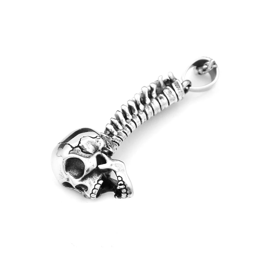 PENDRA Skullpunk Gothic Skull Pendant