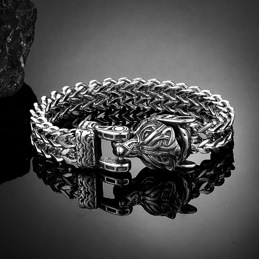 PENDRA Wolf Classic Norse Bracelet