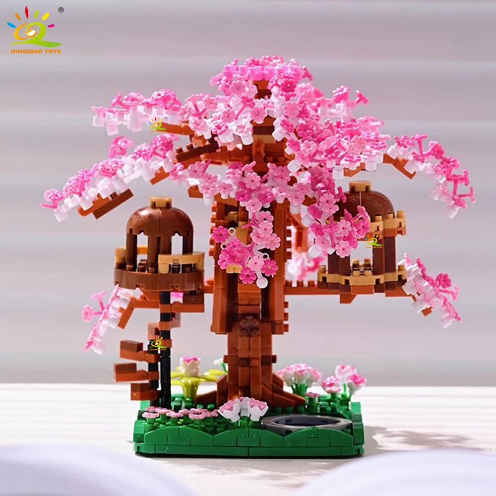 PENDRA Cherry Blossom Micro Building Set