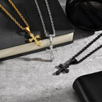 PENDRA Cross 60Cm Charm Pendant Necklace