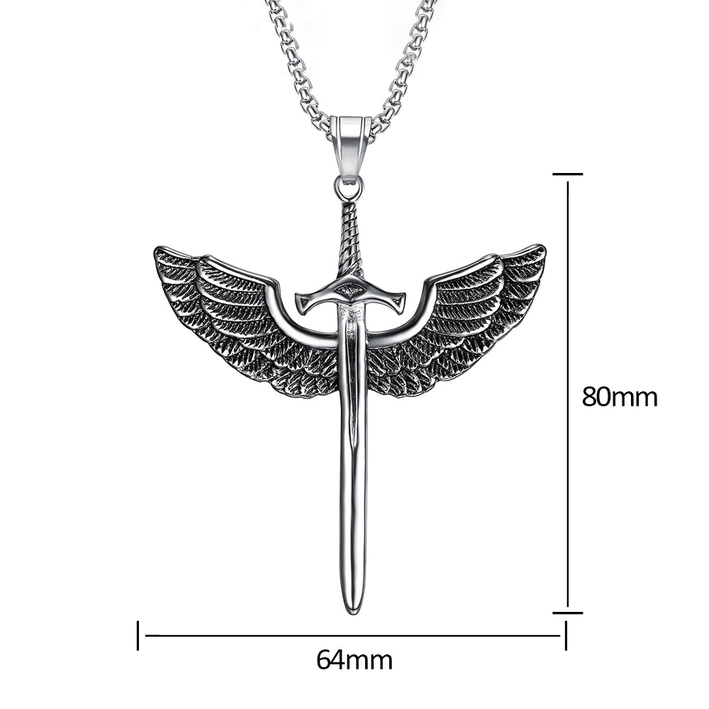 PENDRA Angelwing Vintage Angel Wings Pendant