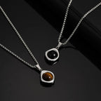 PENDRA Tiger Irregular Pendant Necklace