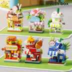 PENDRA Cute Shop Micro Building Set