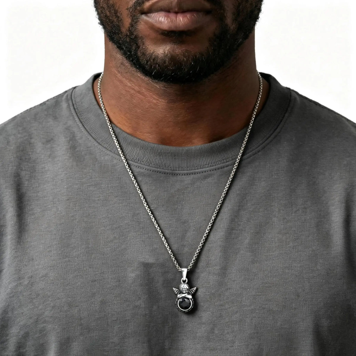 PENDRA Angel Stone Pendant Necklace