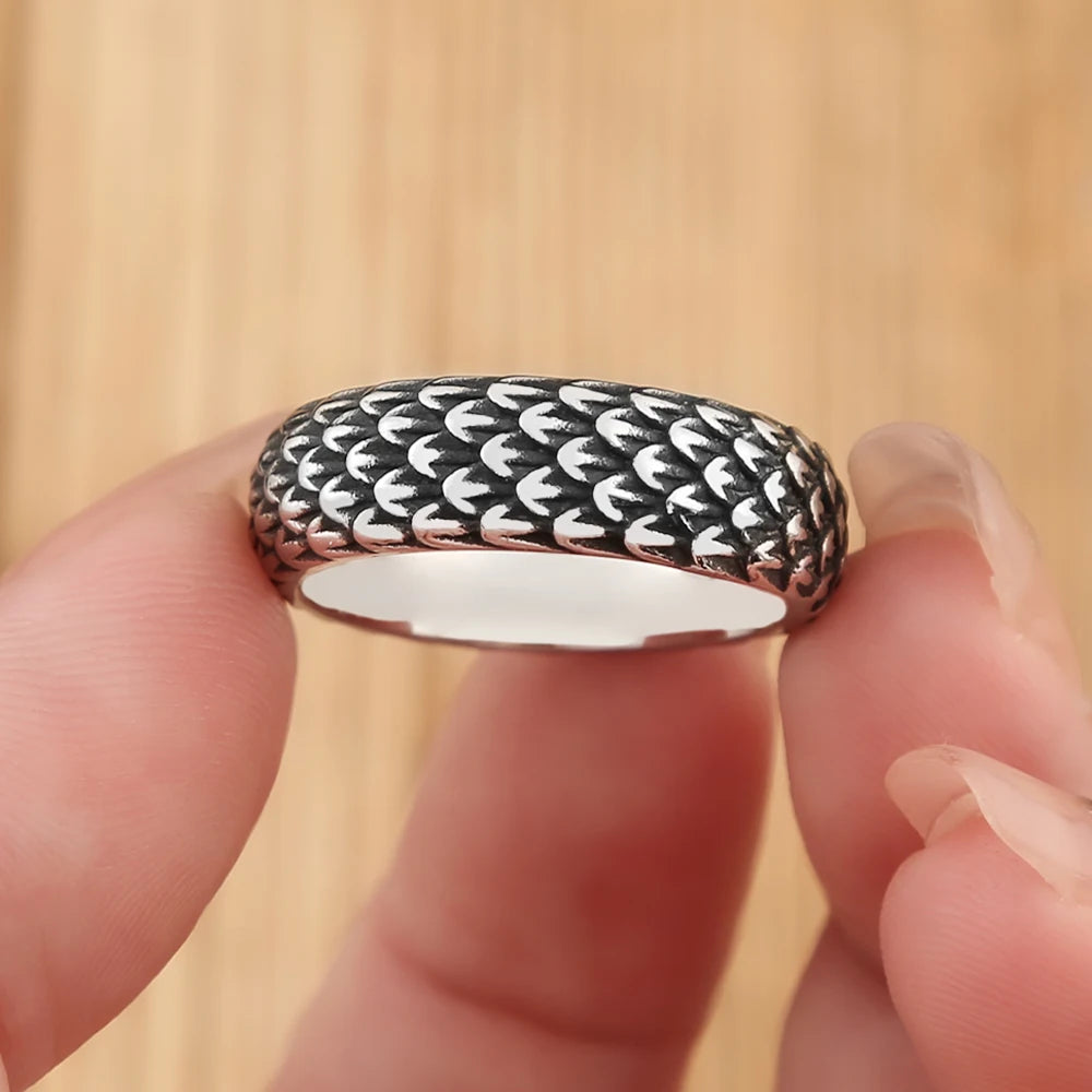 PENDRA Dragonscale Norse Viking Dragon Ring