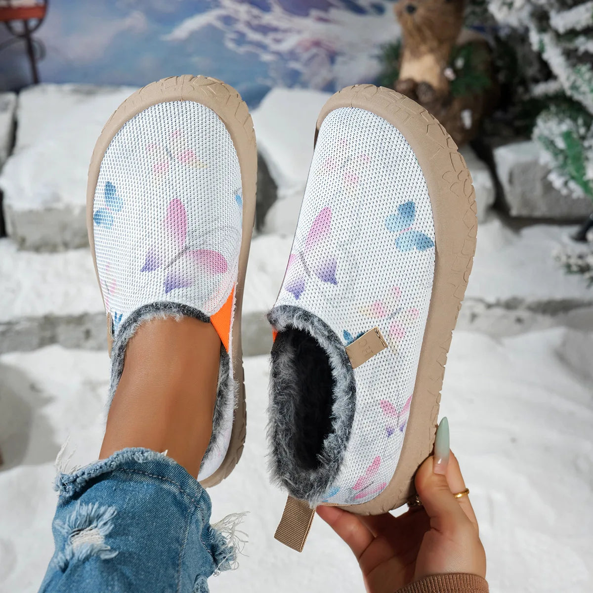 PENDRA Cotton Large Size Shoes