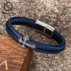 PENDRA Cross Blue Bracelet