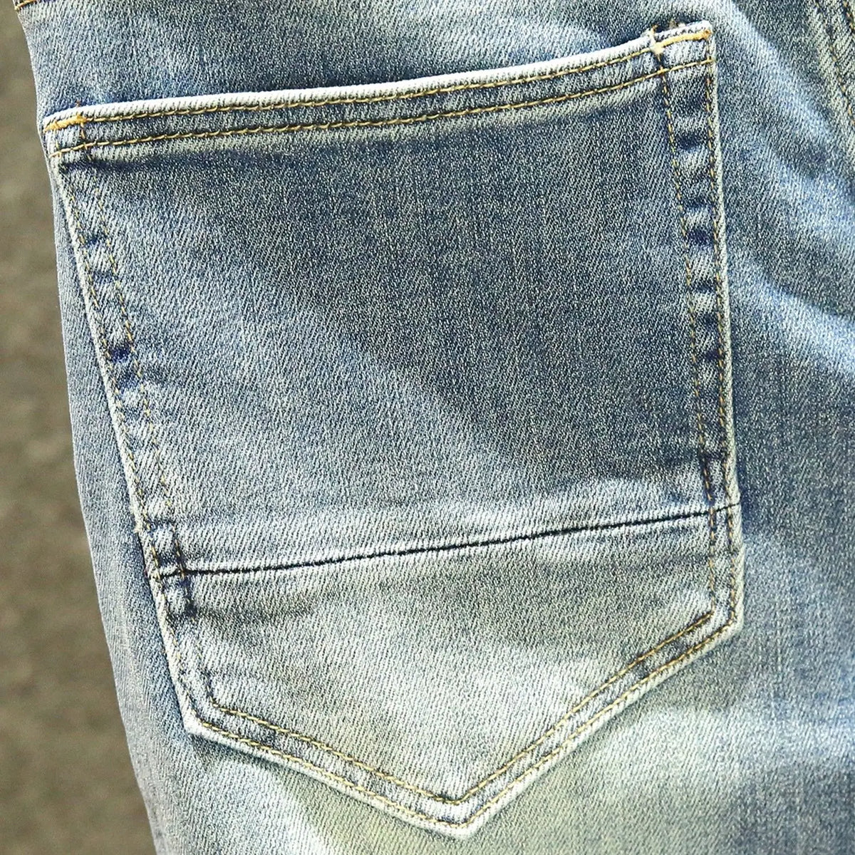 Designer Men's Jeans Luxury Fashion Slim Fit Denim Jeans Stylish korean and Casual Spring and Autumn Look Casual Pencil Pants