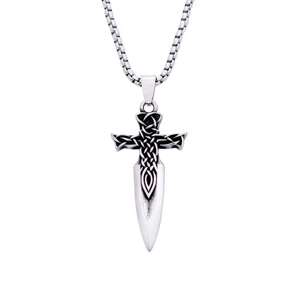 PENDRA Nordicblade Viking Sword Pendant Necklace