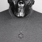 Judaism Hexagram Long Men Necklaces Pendants Chain Punk for Boyfriend Male Stainless Steel Jewelry Creativity Gift Wholesale