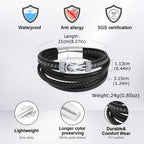 PENDRA Ivoessa Braided Leather Bracelet