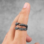 PENDRA Dragon Claw Personality Steel Ring