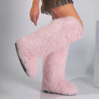 PENDRA Knee Warm Imitation Boots
