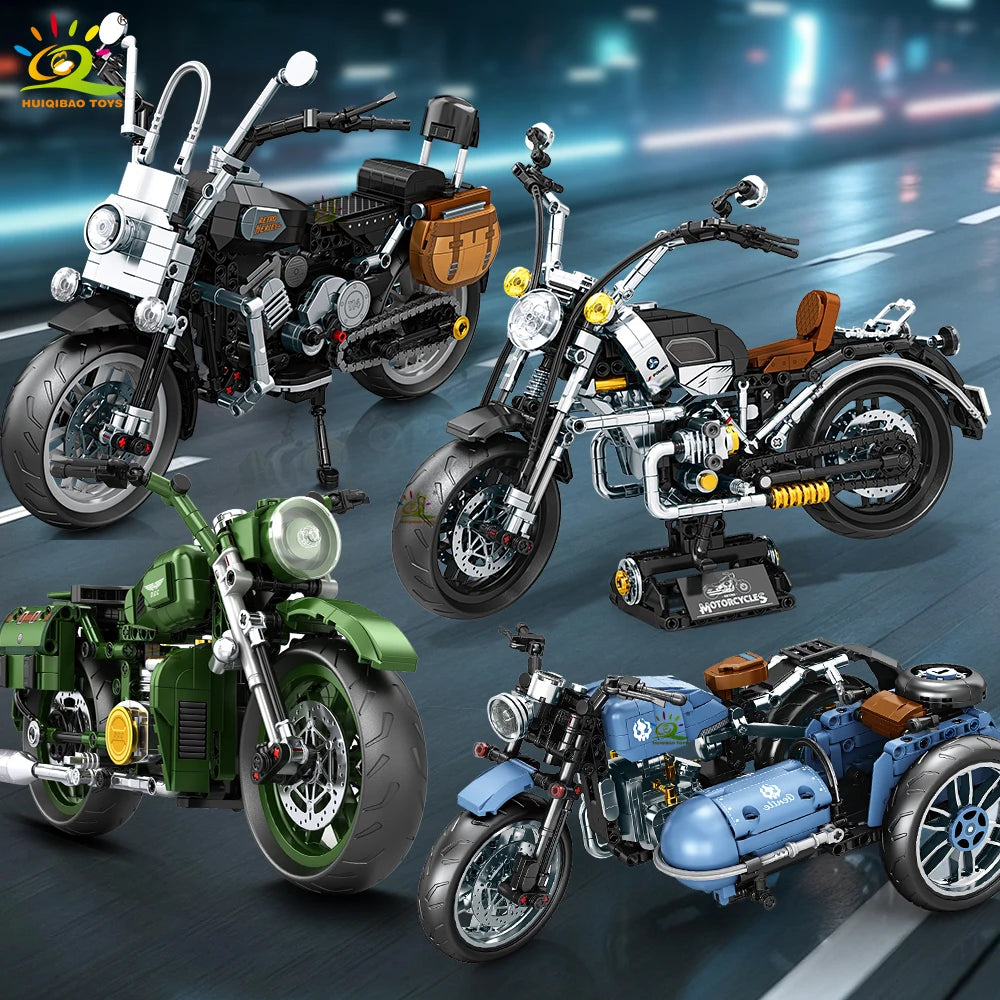 PENDRA Motorbike Moto Racer Building Set