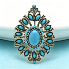 PENDRA Royale Vintage Water-Drop Brooch