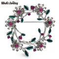 PENDRA Florielle3 Rhinestone Brooch