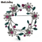 PENDRA Florielle3 Rhinestone Brooch