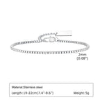 1/2/3pcs Chain Bracelet for Men Women,Stainless Steel Twisted Rope Cuban Chain Wristband,Hip Hop Minimalist Jewelry Gift