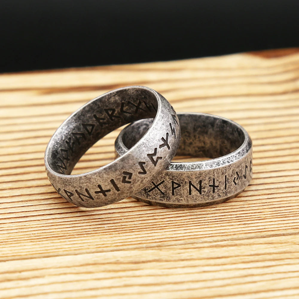 PENDRA Runeband Nordic Viking Rune Ring