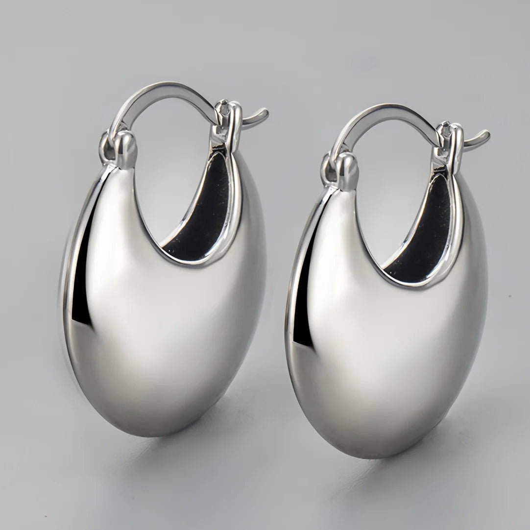 VENTFILLE 925 Sterling Silver  Starfish Hoop Earring for Women New Personality Trendy Starfish Earrings